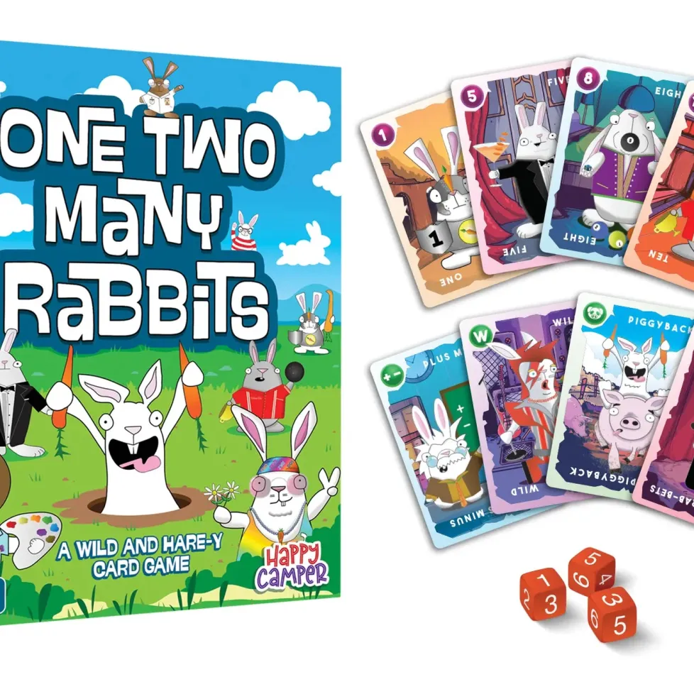One Two Many Rabbits - A Wild & Harey Card Game