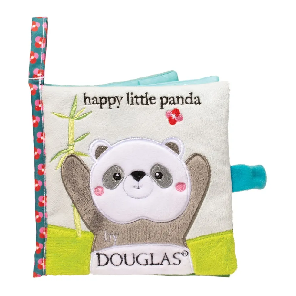 Douglas Baby Soft Activity Book Happy Little Panda 6" (retired)