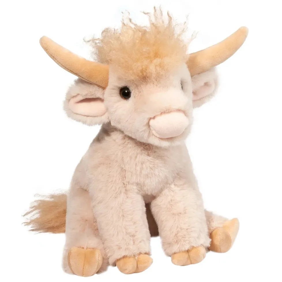 Douglas Soft Laddie Cream Highland Cow