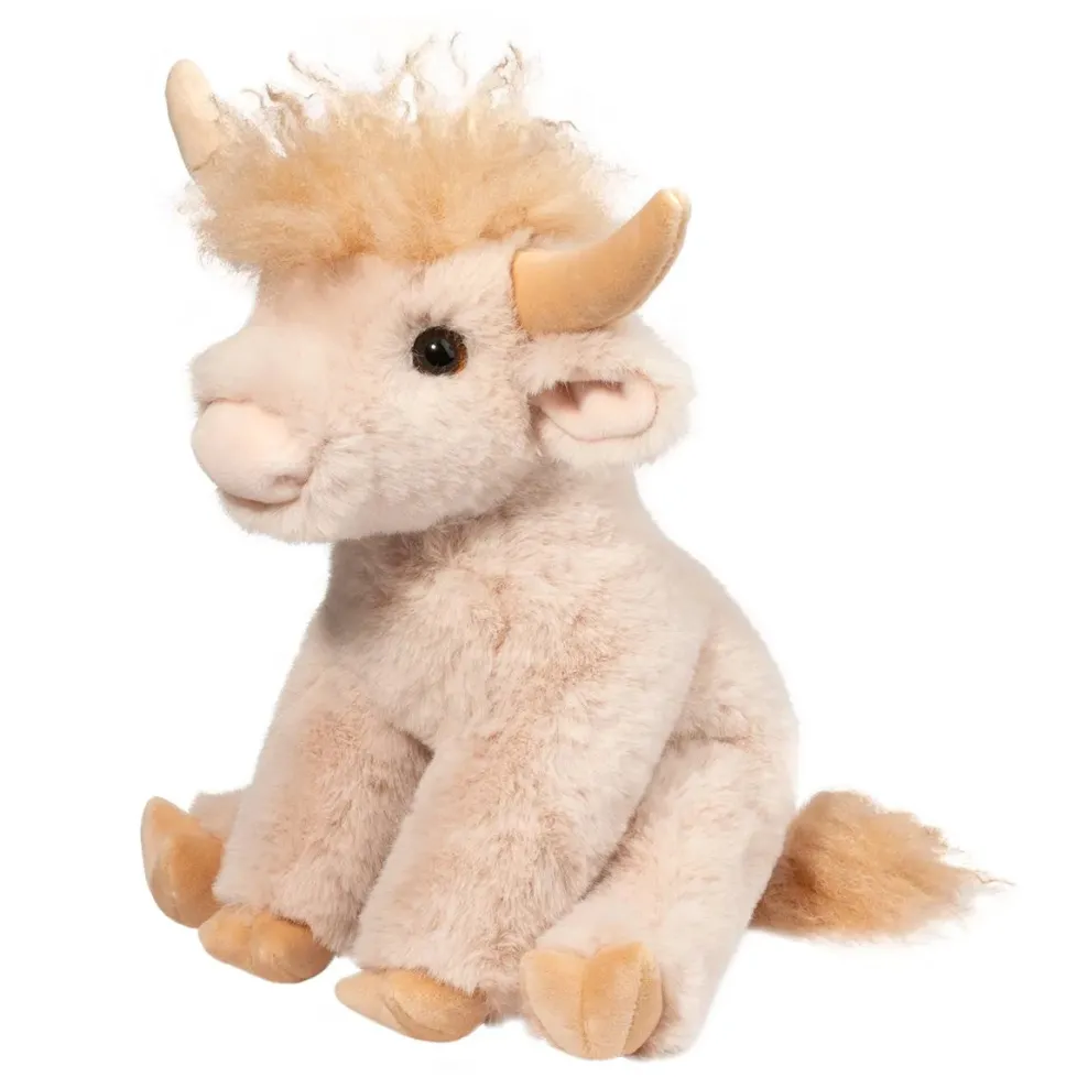 Douglas Soft Laddie Cream Highland Cow