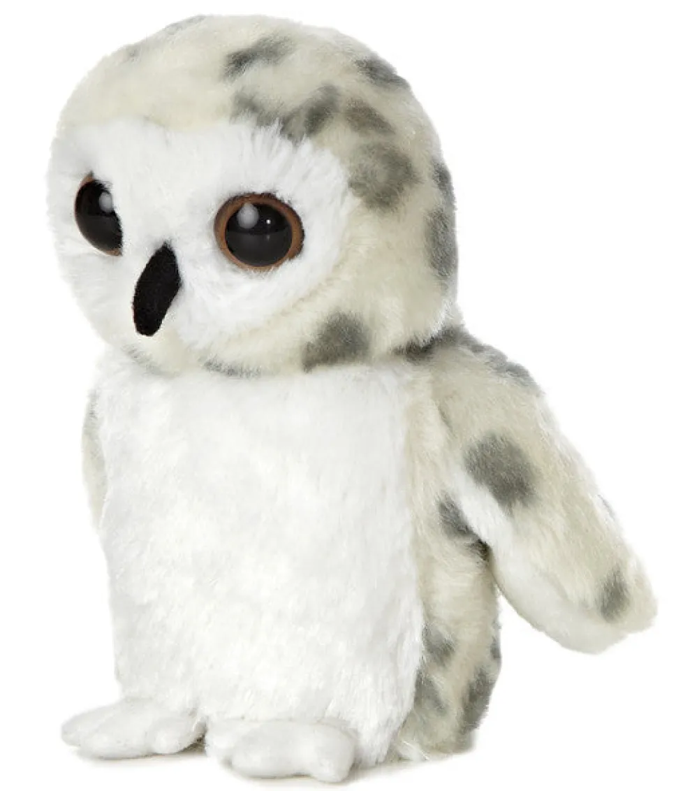 Aurora Mini Flopsie Snowy Owl 8