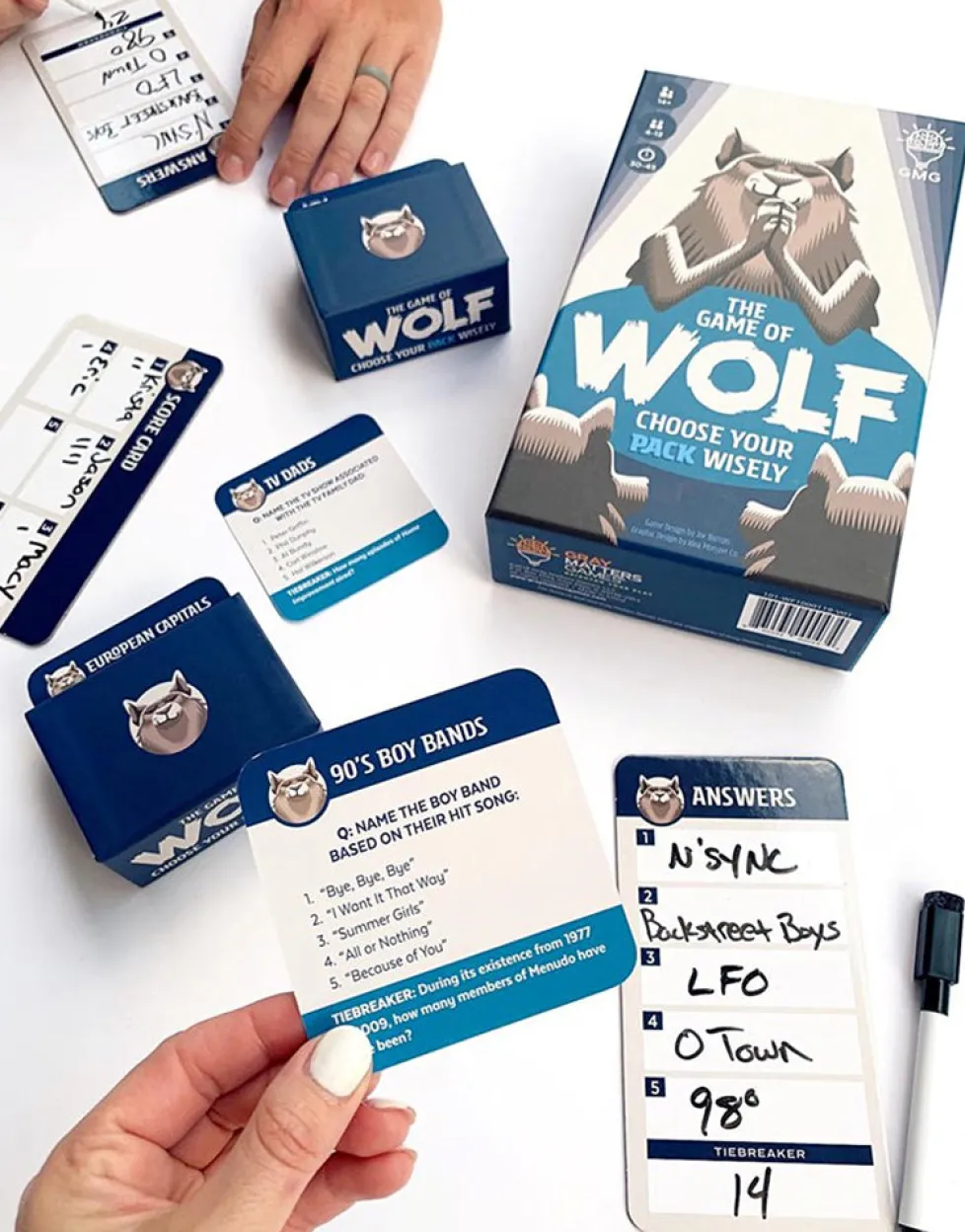 Gray Matters Games - The Game of Wolf Card Game