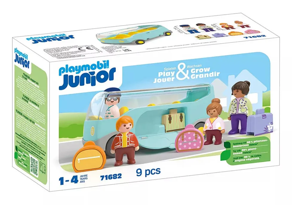 Playmobil Junior: Airport Shuttle Bus 71682