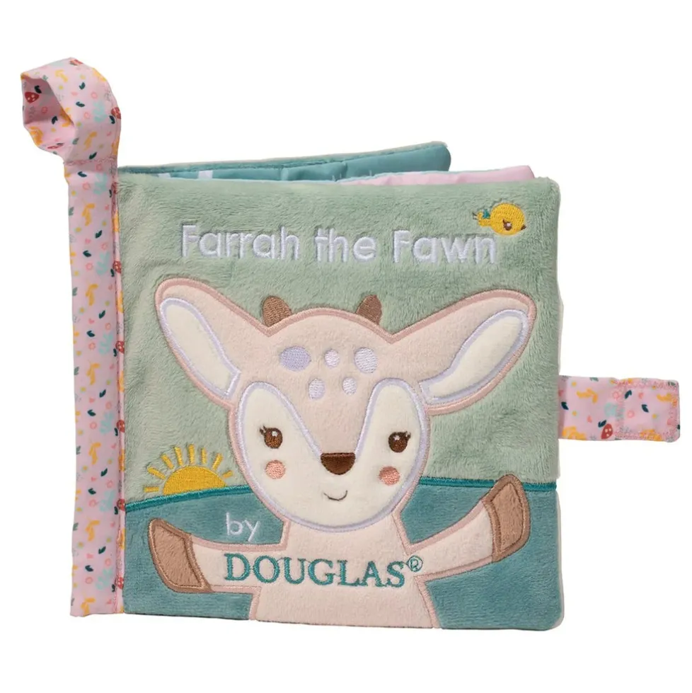 Douglas Baby Soft Activity Book Farrah Fawn 6"