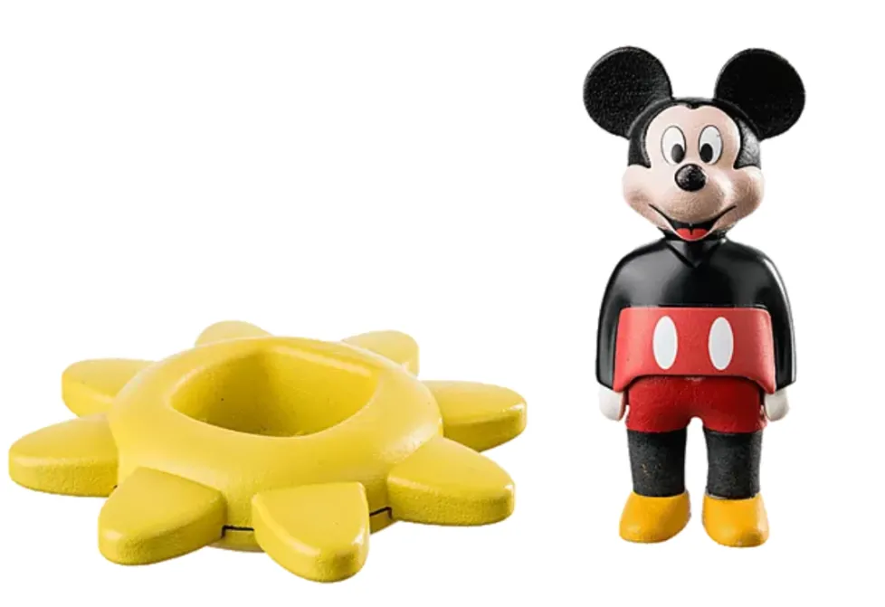 Playmobil 1.2.3 & Disney: Mickey's Spinning Sun with Rattle Feature 71321