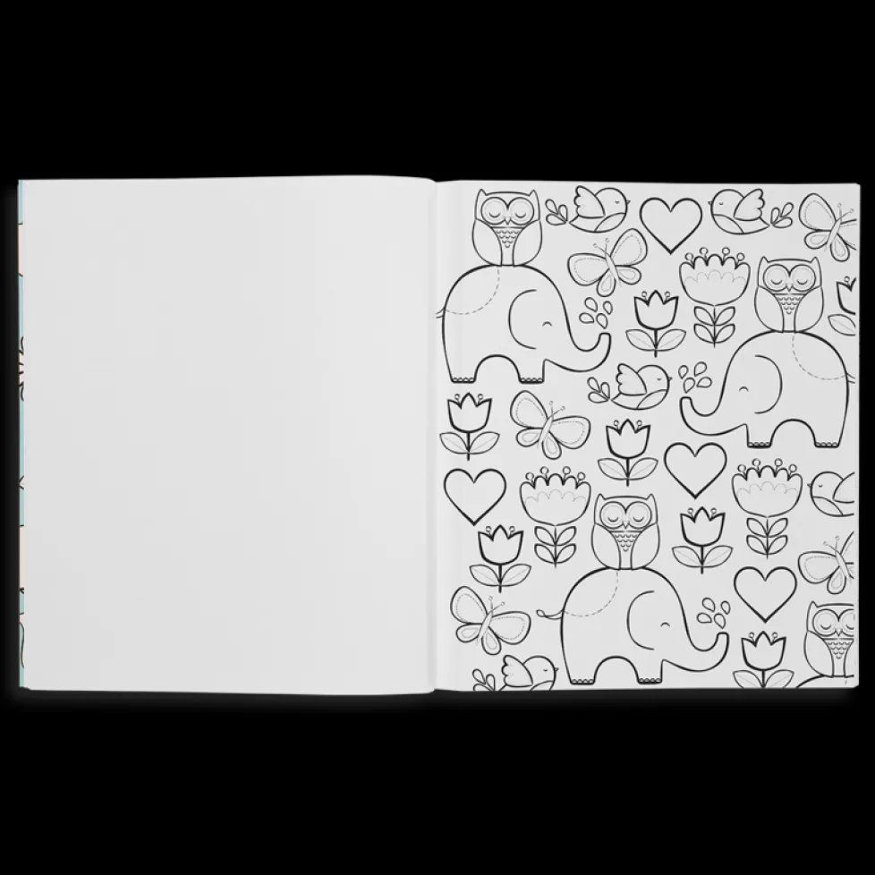 Ooly Color-In' Book - Little Cozy Critters