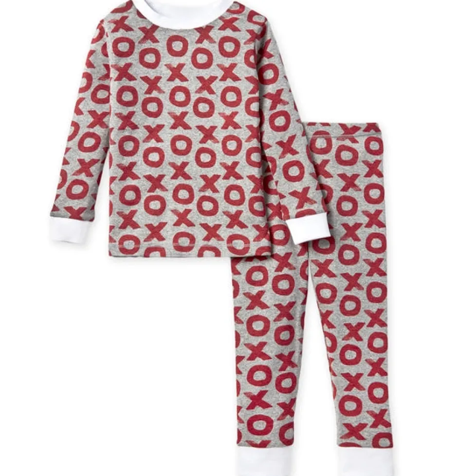 Burt's Bees Organic Two-Piece Pajamas X's and O's
