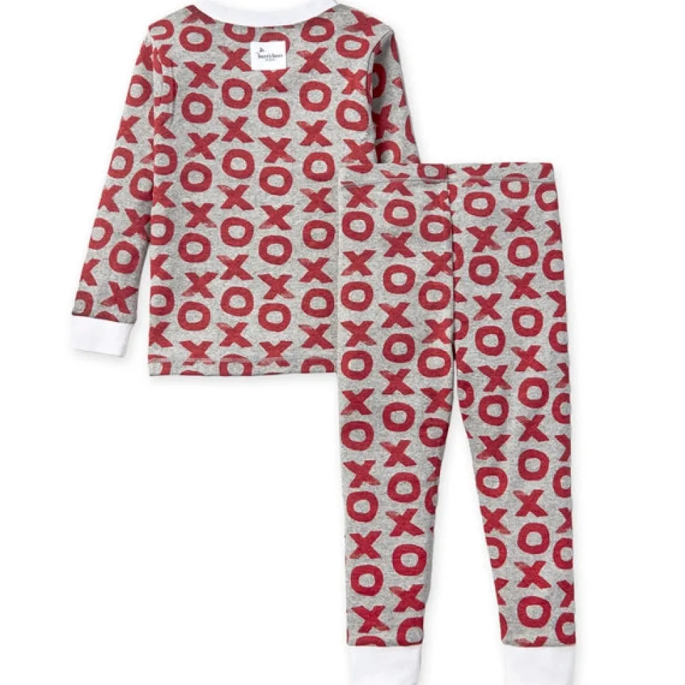 Burt's Bees Organic Two-Piece Pajamas X's and O's