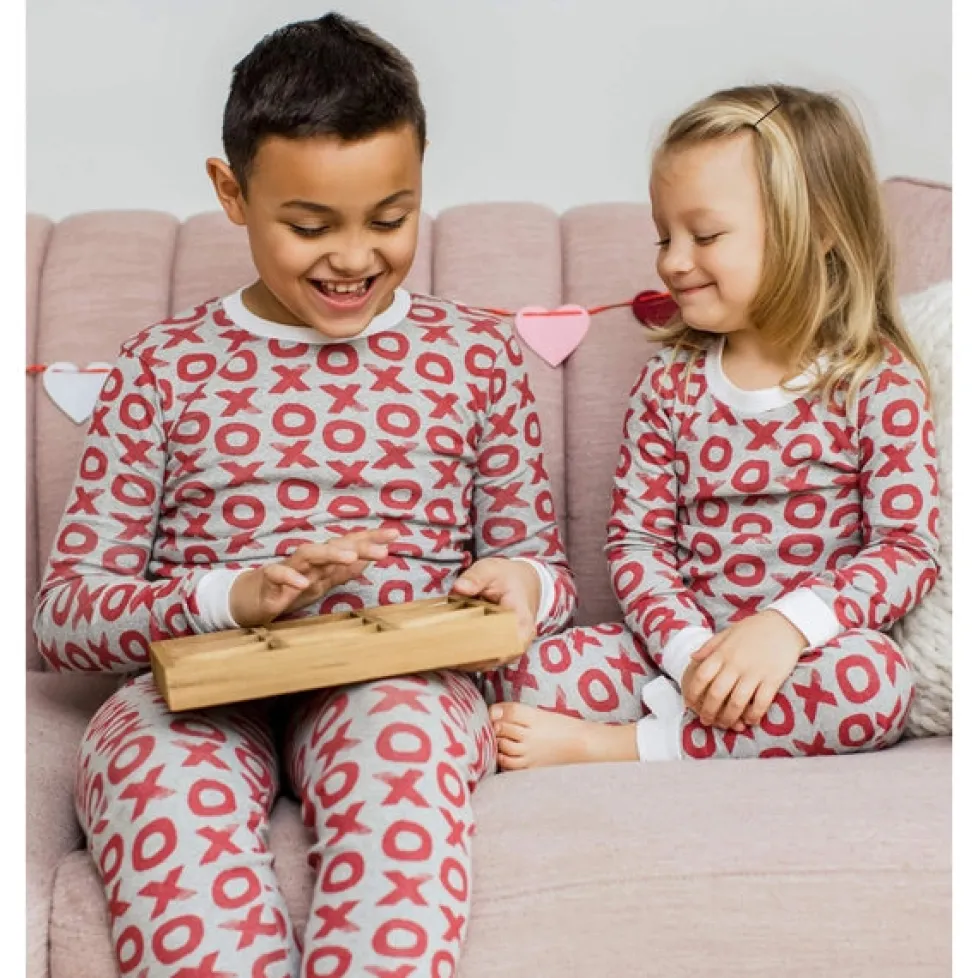 Burt's Bees Organic Two-Piece Pajamas X's and O's