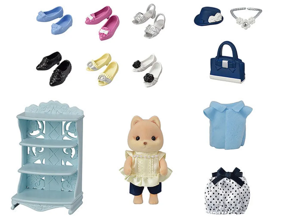 Calico Critters Fashion Playset Shoe Shop Collection