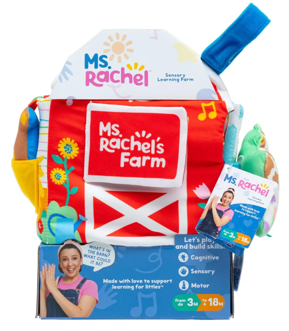 Ms. Rachel Sensory Learning Farm Soft Book
