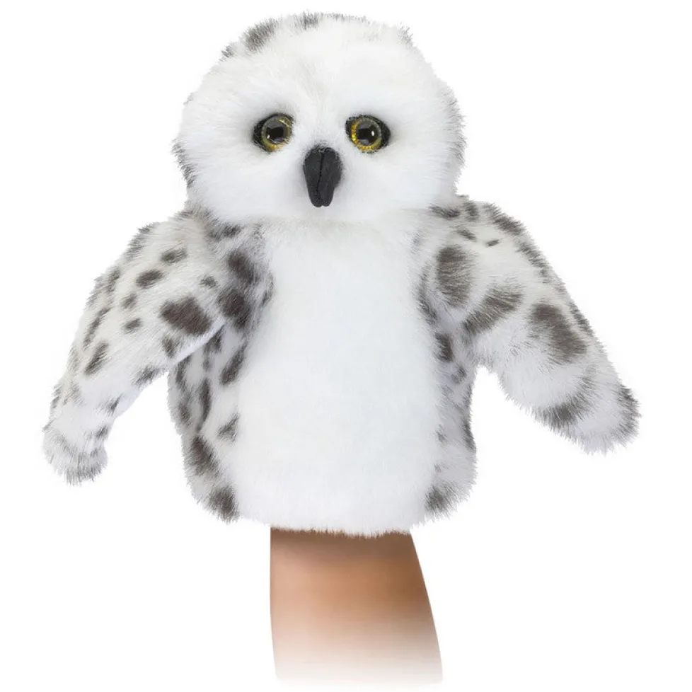 Folkmanis® Hand Puppet: Little Snowy Owl
