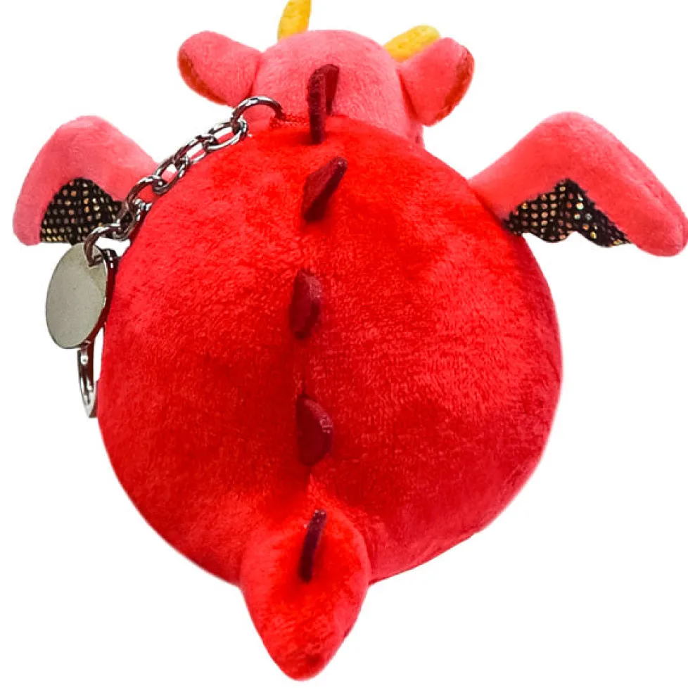 Squishable® Micro Keychain: Red Dragon 3