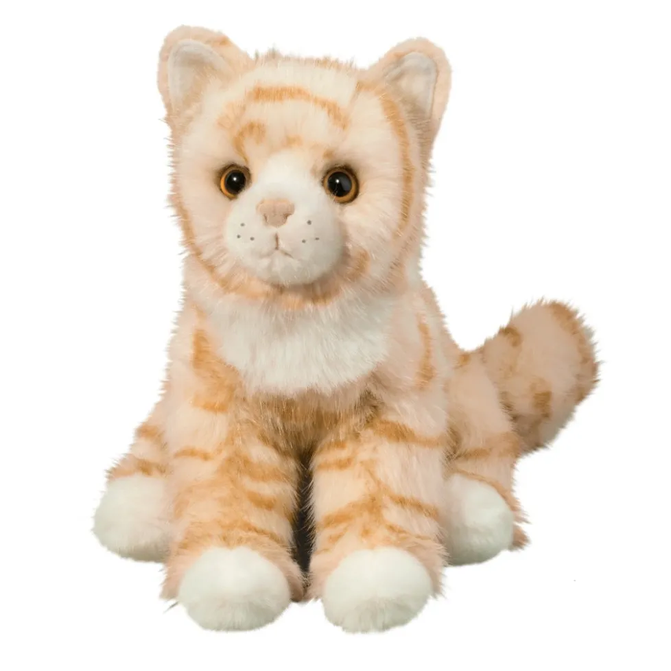 Douglas Adele Orange Stripe Cat 9"