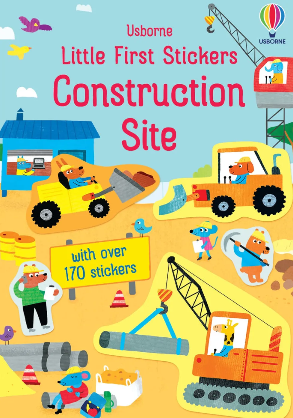 Usborne Little First Sticker Book: Construction Site
