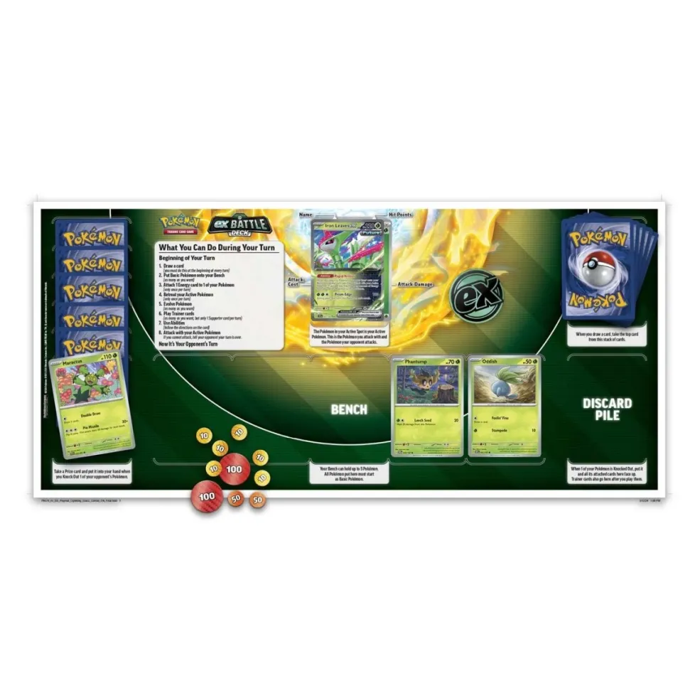 Pokémon TCG: Iron Leaves ex Battle Deck