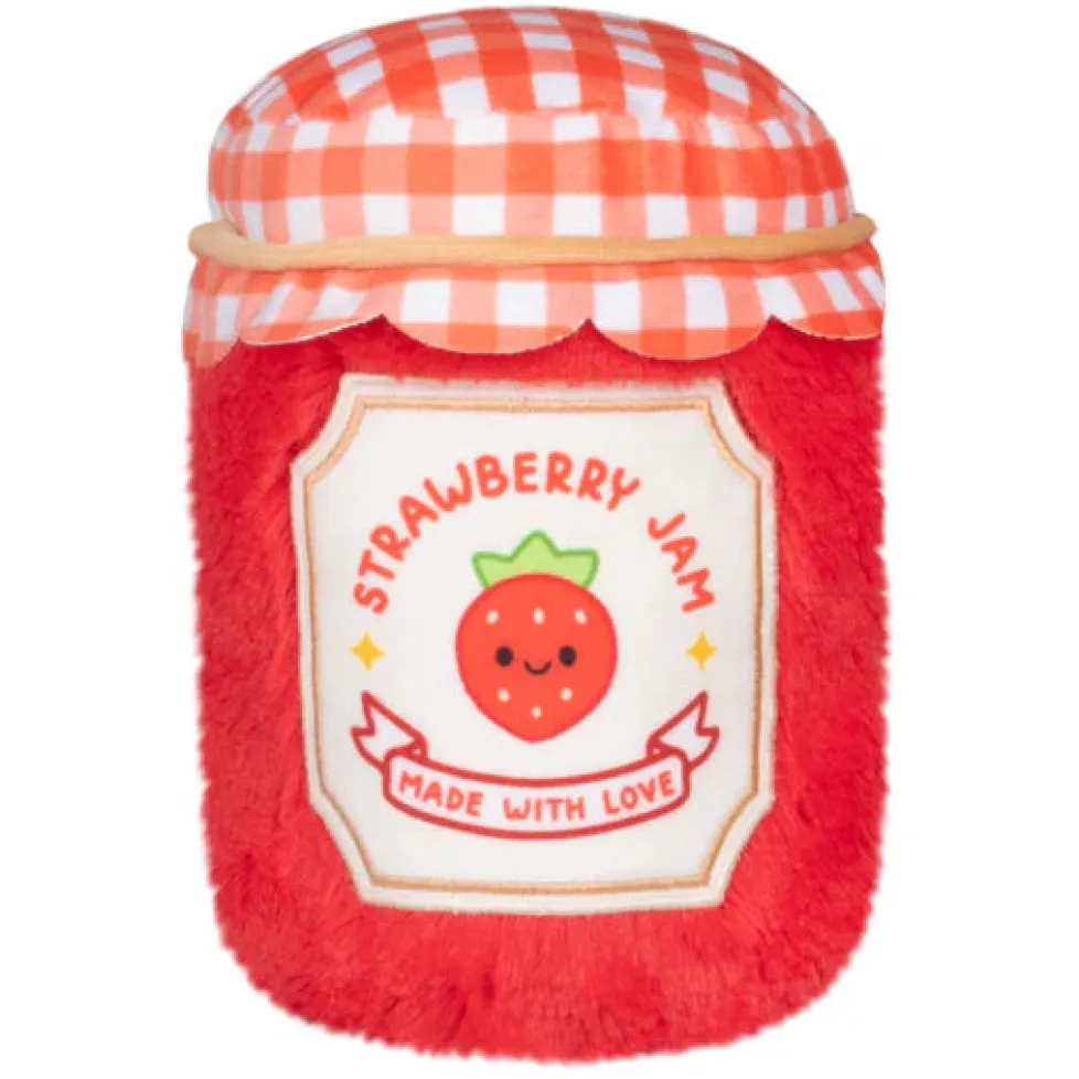 Squishable® Snackers Strawberry Jam 6.5"