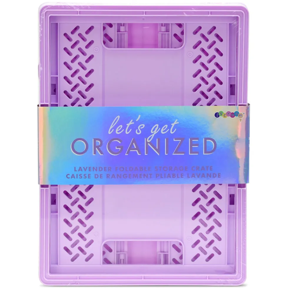 iScream® Large Foldable Storage Crate