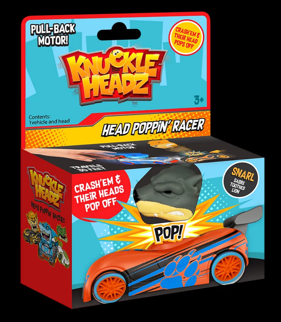 Knuckle-Headz Head Poppin' Racers™: Wolf