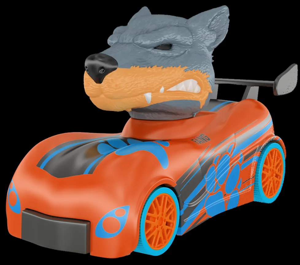 Knuckle-Headz Head Poppin' Racers™: Wolf