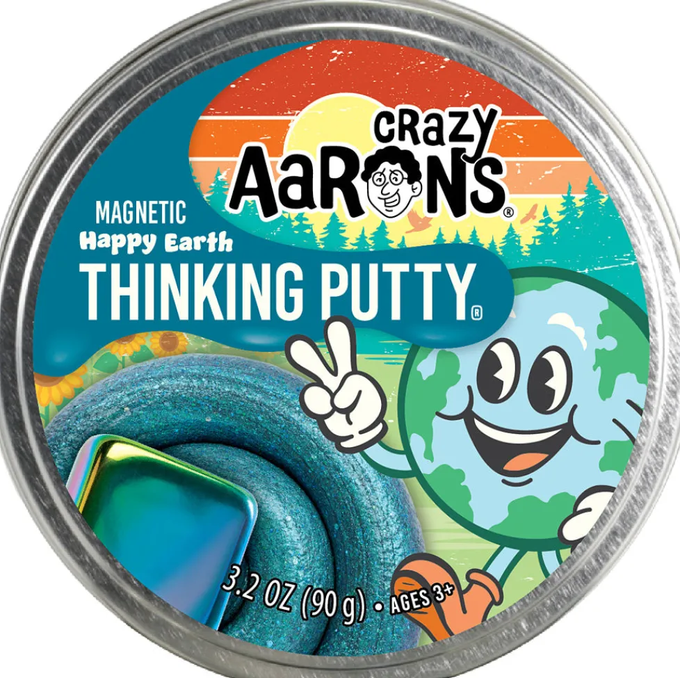 Crazy Aaron's® Thinking Putty® Magnetic Storm: Happy Earth