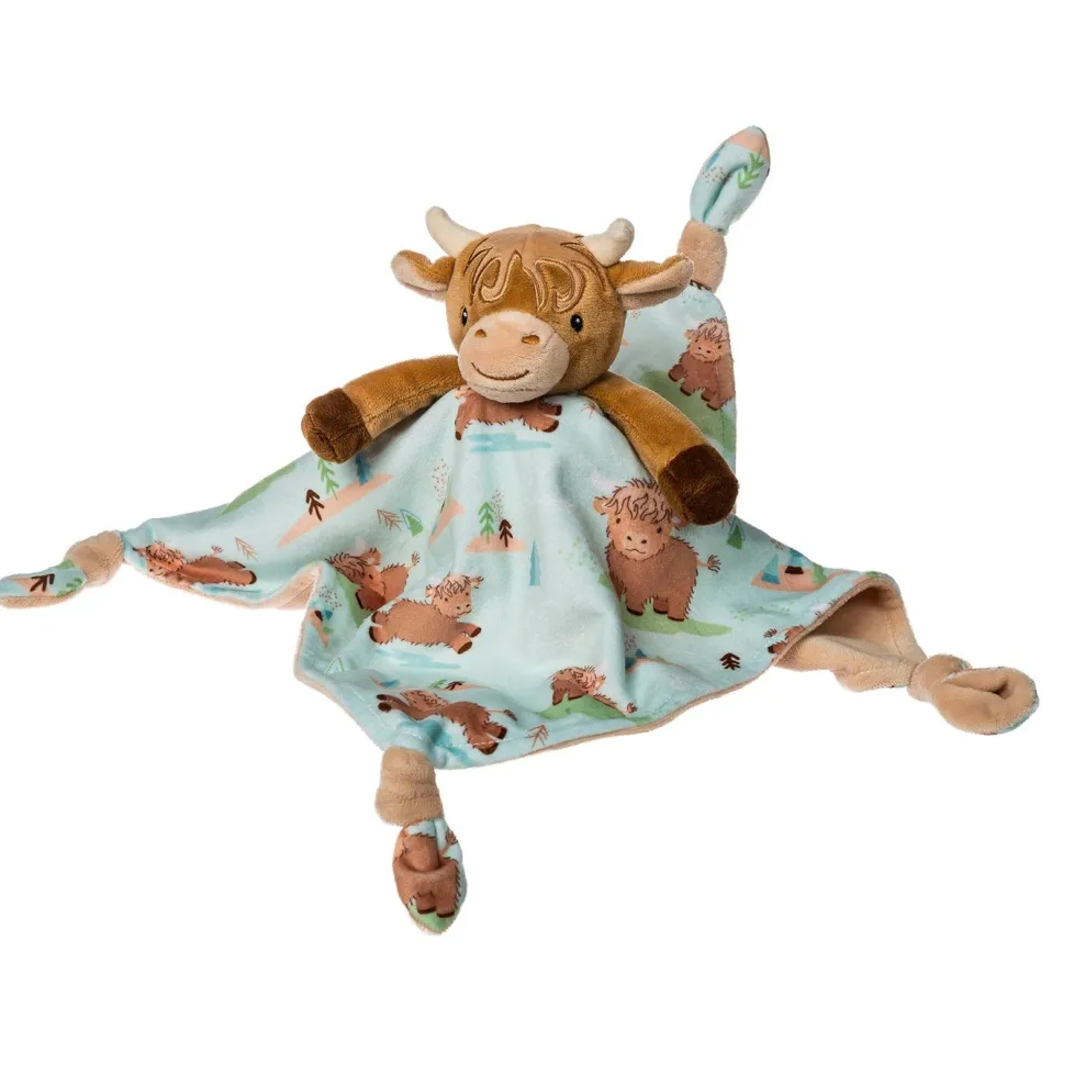 Mary Meyer® Character Blanket: Hetty Highland Cow 12"