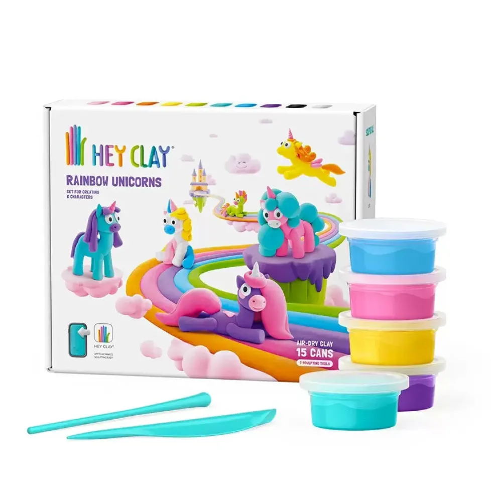 Fat Brain Toys® Hey Clay - Rainbow Unicorn