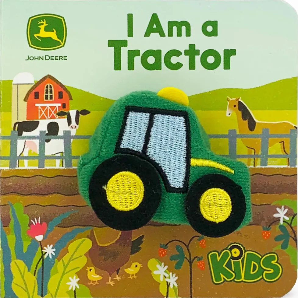 Finger Puppet Book: John Deere Kids I am A Tractor