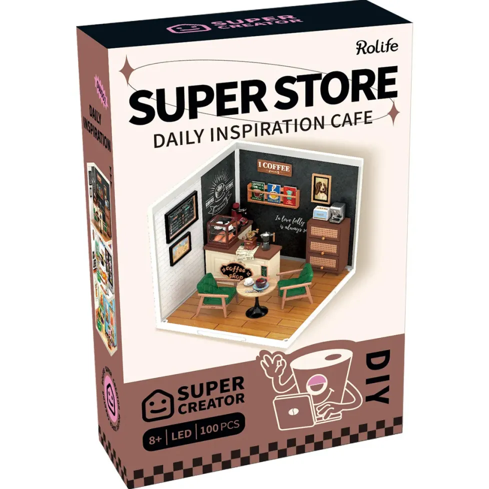 Hands Craft DIY Miniature House Kit: Daily Inspiration Cafe