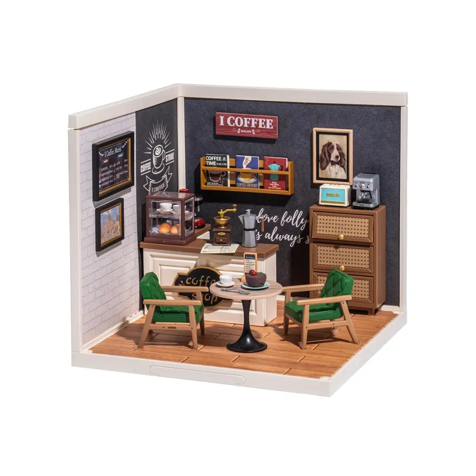Hands Craft DIY Miniature House Kit: Daily Inspiration Cafe