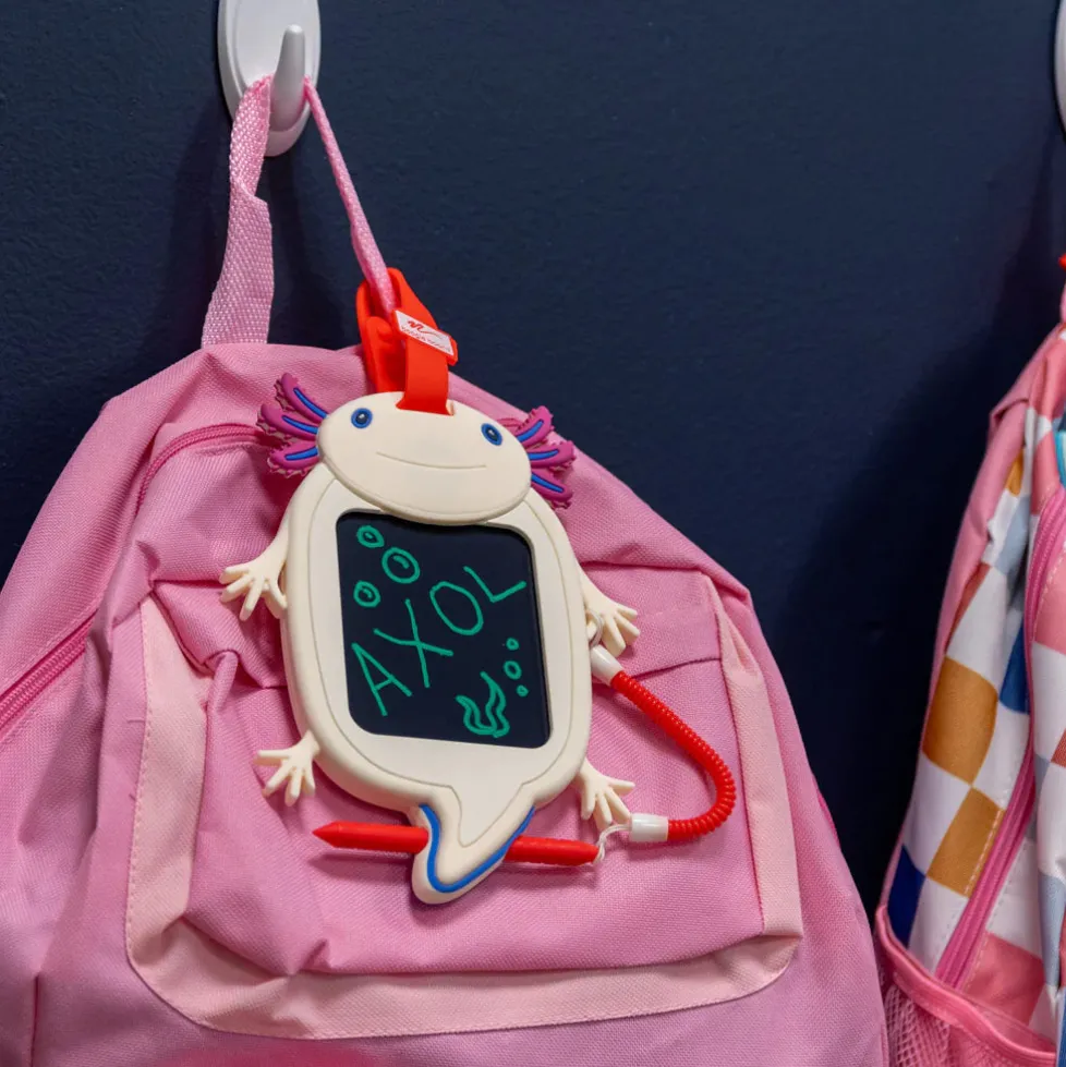 Boogie Board® Sketch Pals™ Doodle Board Backpack Clip - Axolotl