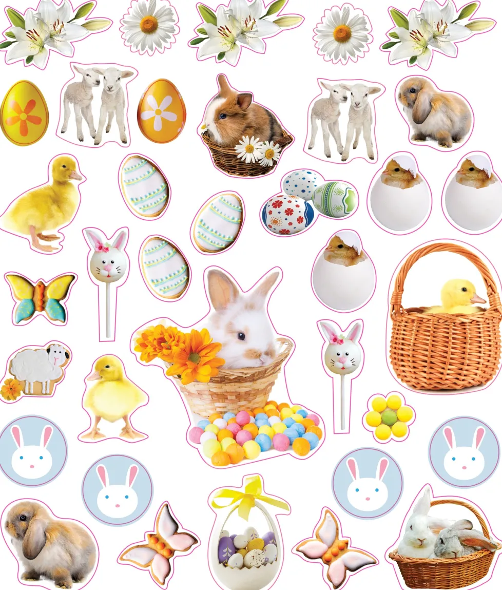 EyeLike Stickers: Easter