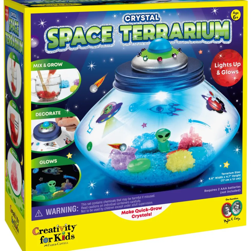 Creativity for Kids Crystal Space Terrarium