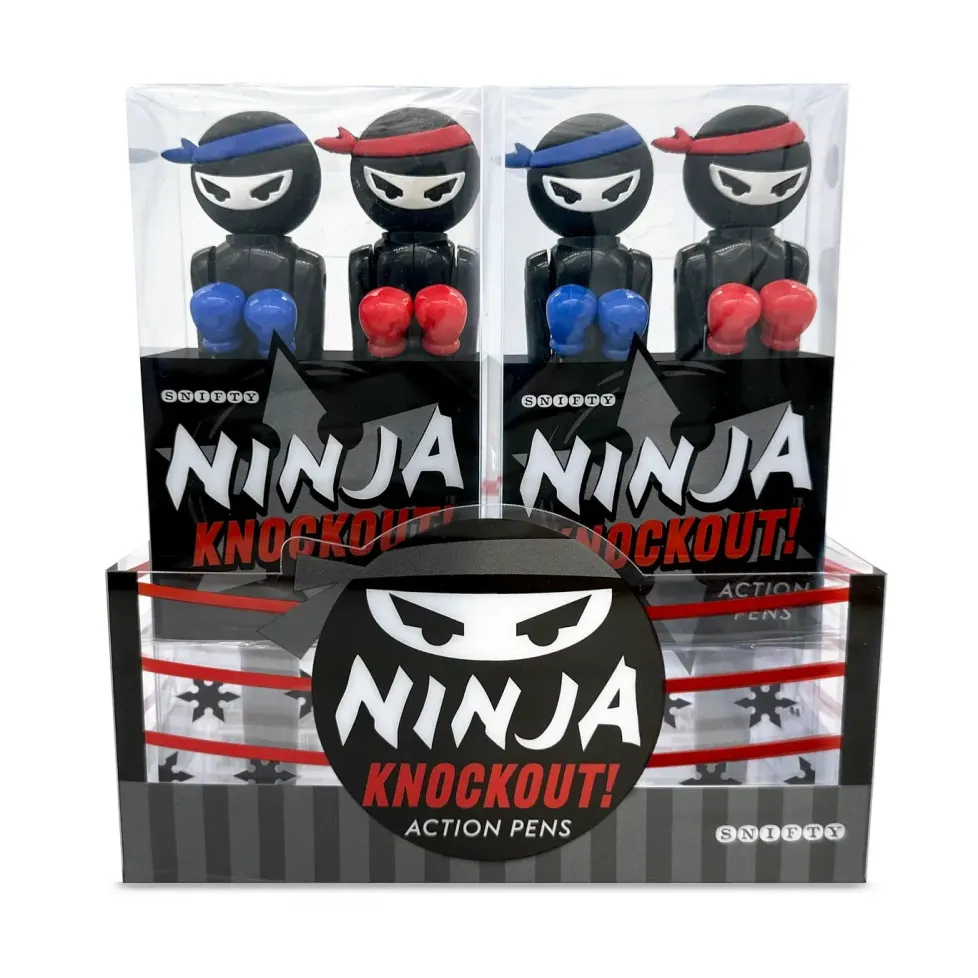 Snifty Ninja Knockout Action Pens
