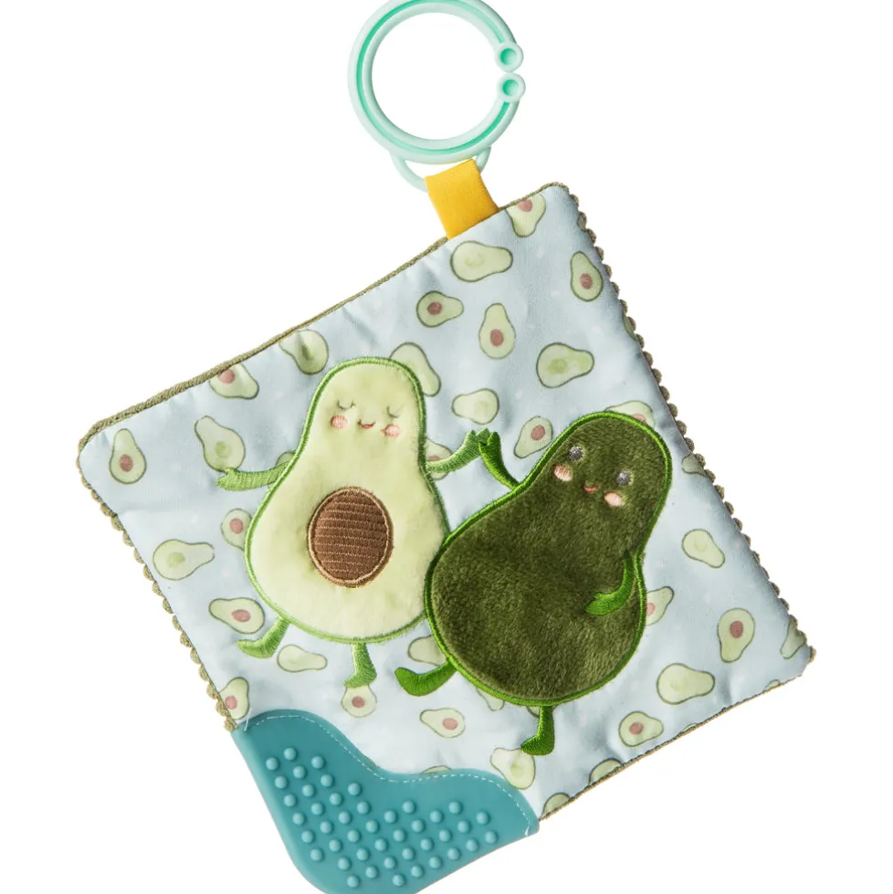 Mary Meyer® Crinkle Teether: Yummy Avocado 6"
