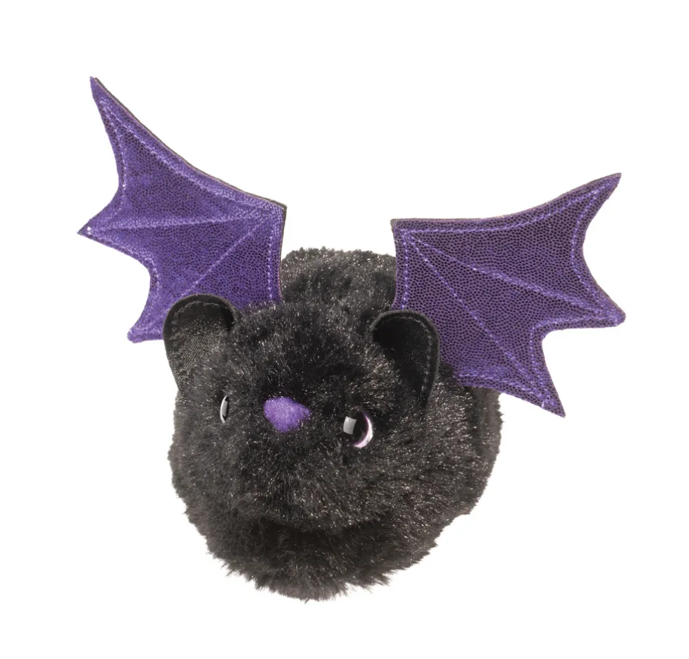 Douglas Black Bat with Purple Wings 4.5"