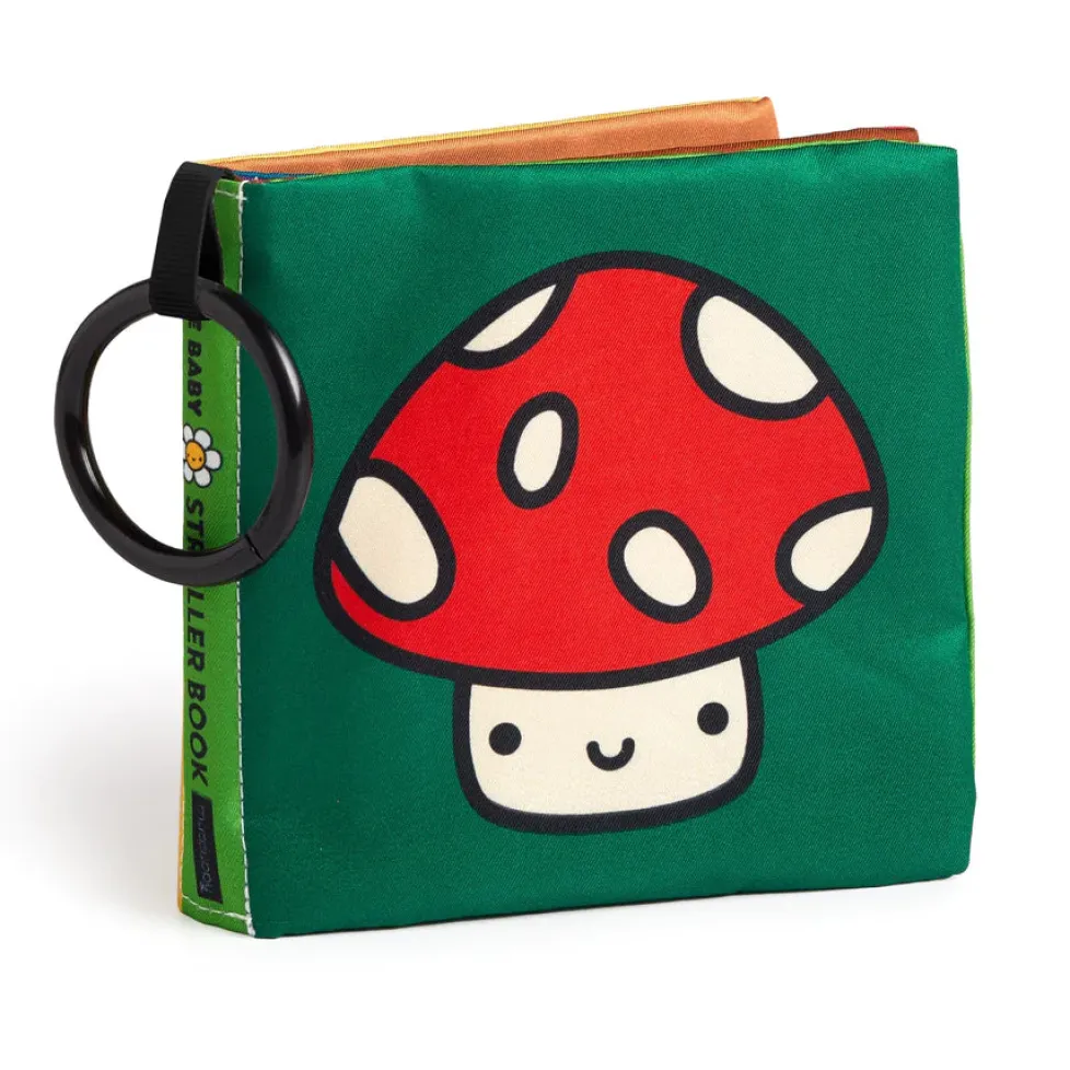 Mudpuppy Crinkle Fabric Stroller Book: Nature Baby