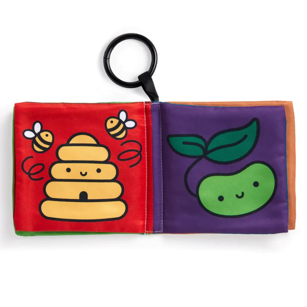 Mudpuppy Crinkle Fabric Stroller Book: Nature Baby