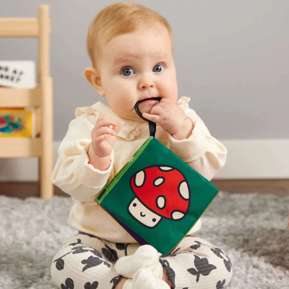 Mudpuppy Crinkle Fabric Stroller Book: Nature Baby