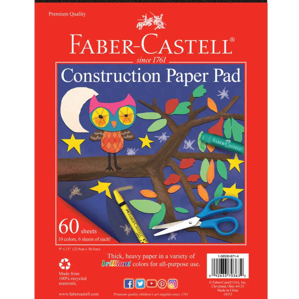Faber-Castell Construction Paper Pad