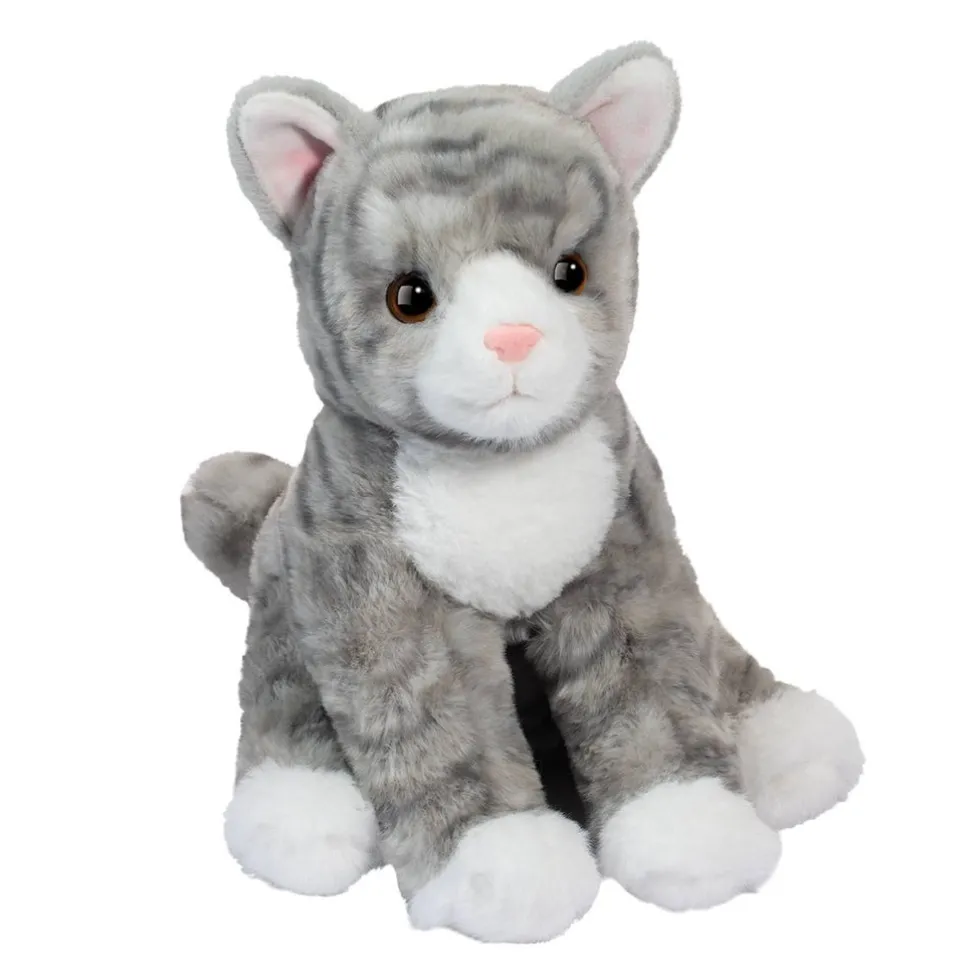 Douglas Soft Tabbie Striped Cat 9"