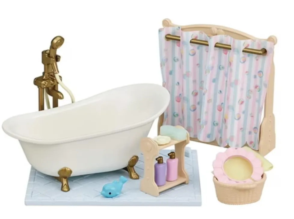 Calico Critters Bath & Shower Set