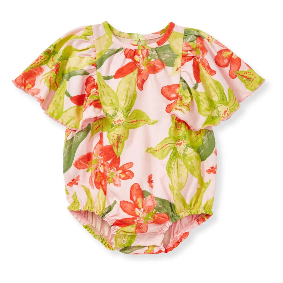 Burt's Bees Organic Baby Australian Blooms Bubble Bodysuit