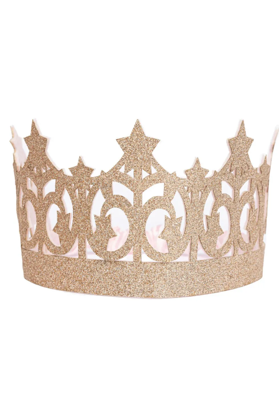 Great Pretenders Gold Glitter Crown
