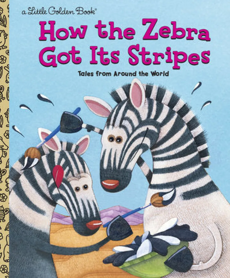 Little Golden Books - How the Zebra Got Its Stripes
