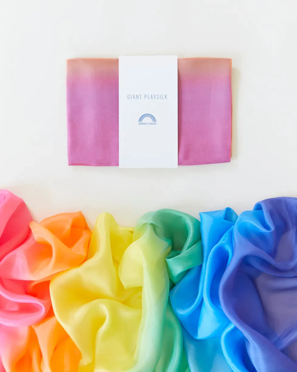 Sarah's Silks: Giant Play Silk Rainbow