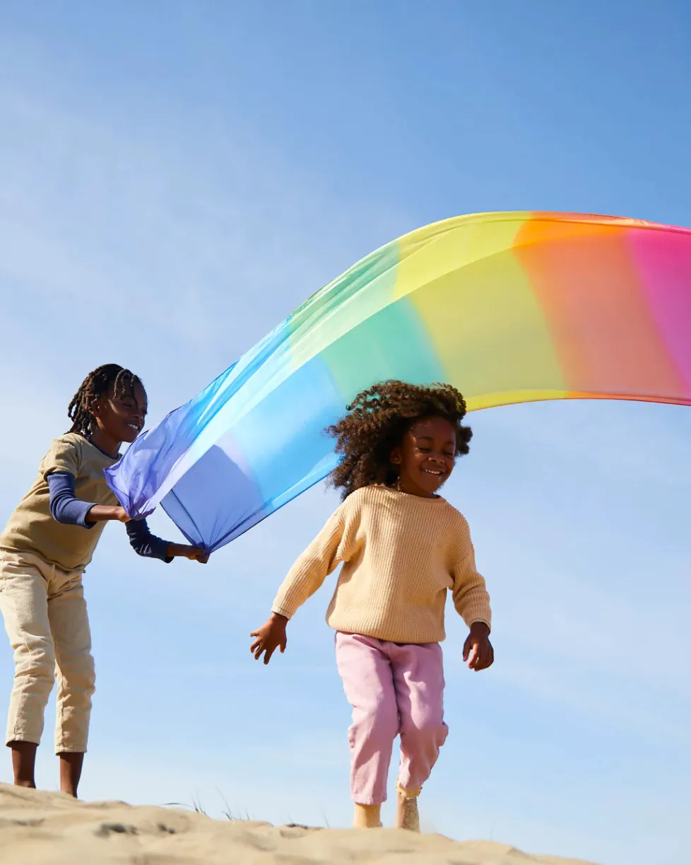 Sarah's Silks: Giant Play Silk Rainbow