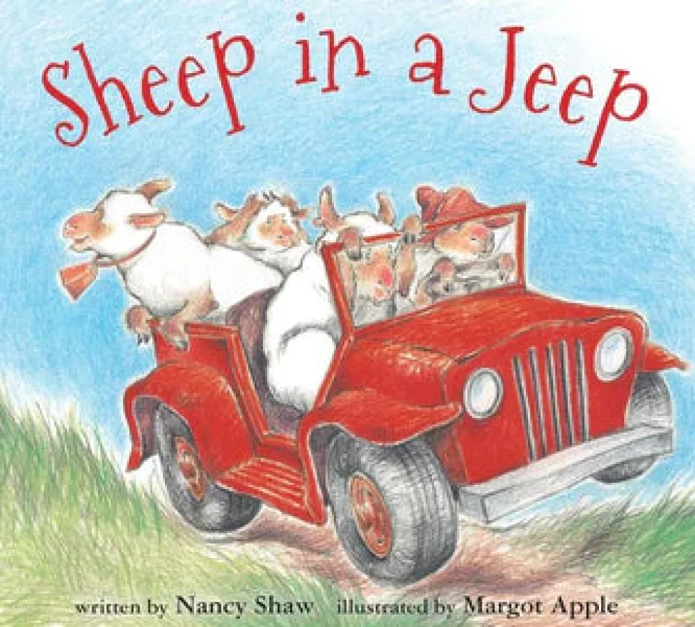 Sheep in a Jeep