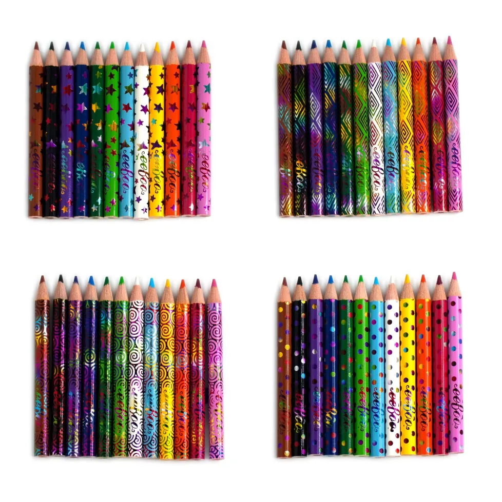 eeBoo Small Color Pencil Assortment: Winter
