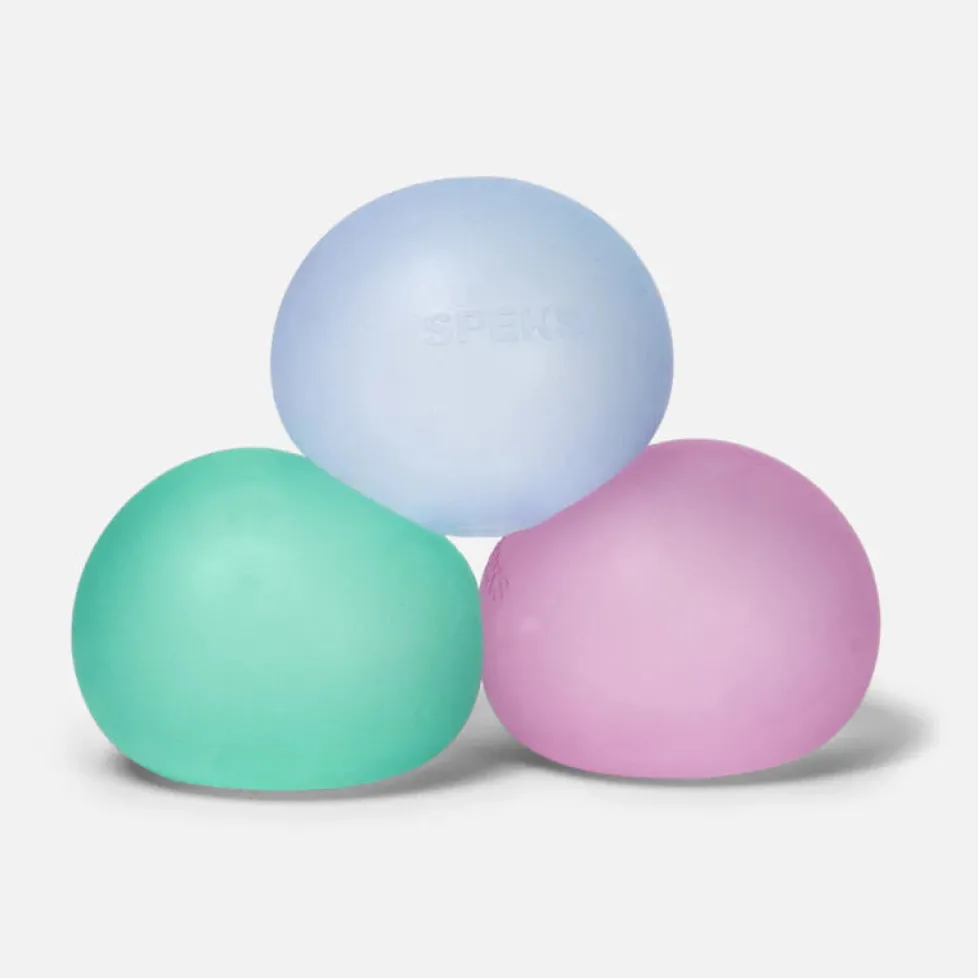 Speks Gump Memory Gel Stress Ball 3 Piece Set: Multi